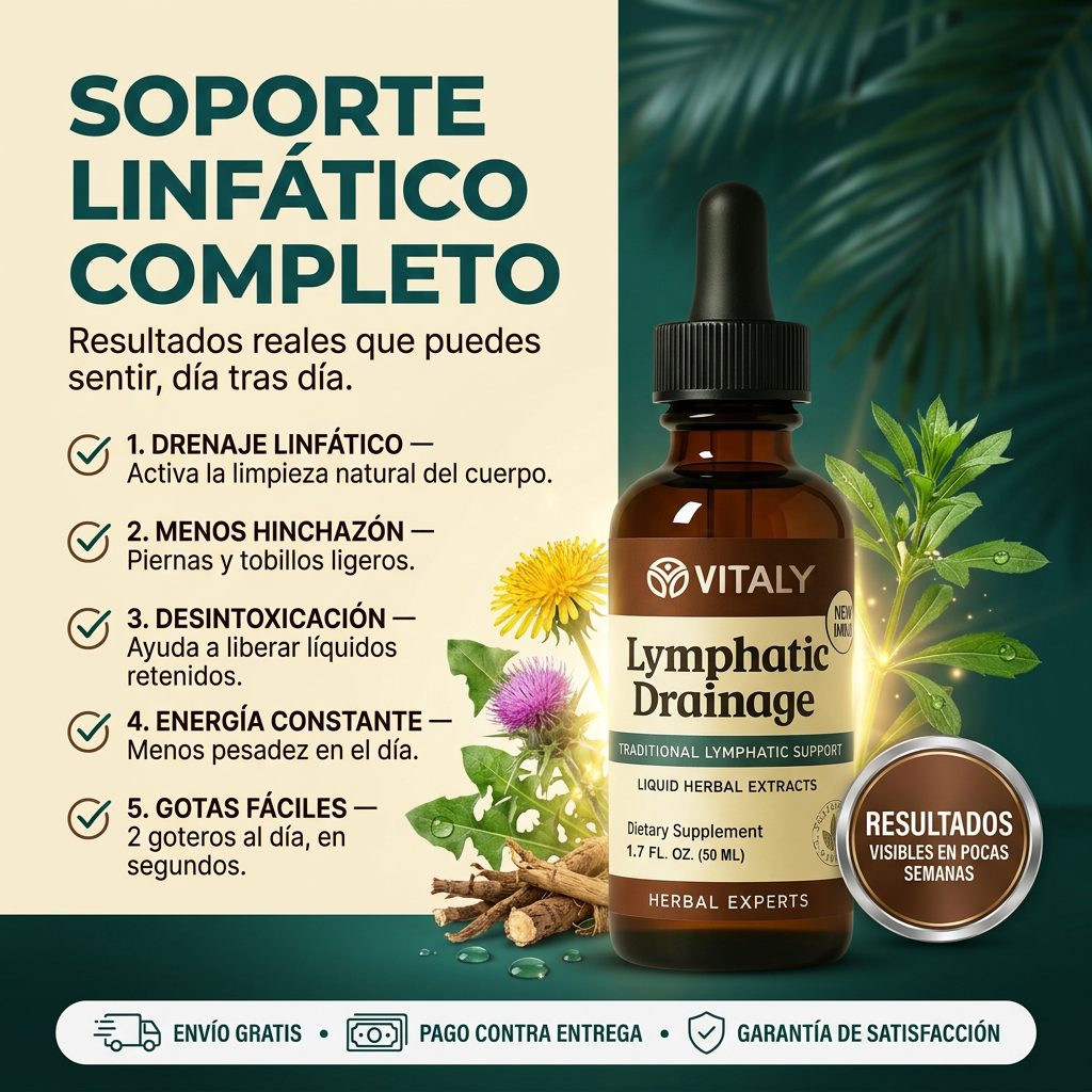 Gotas Vitaly — Soporte Linfático Natural