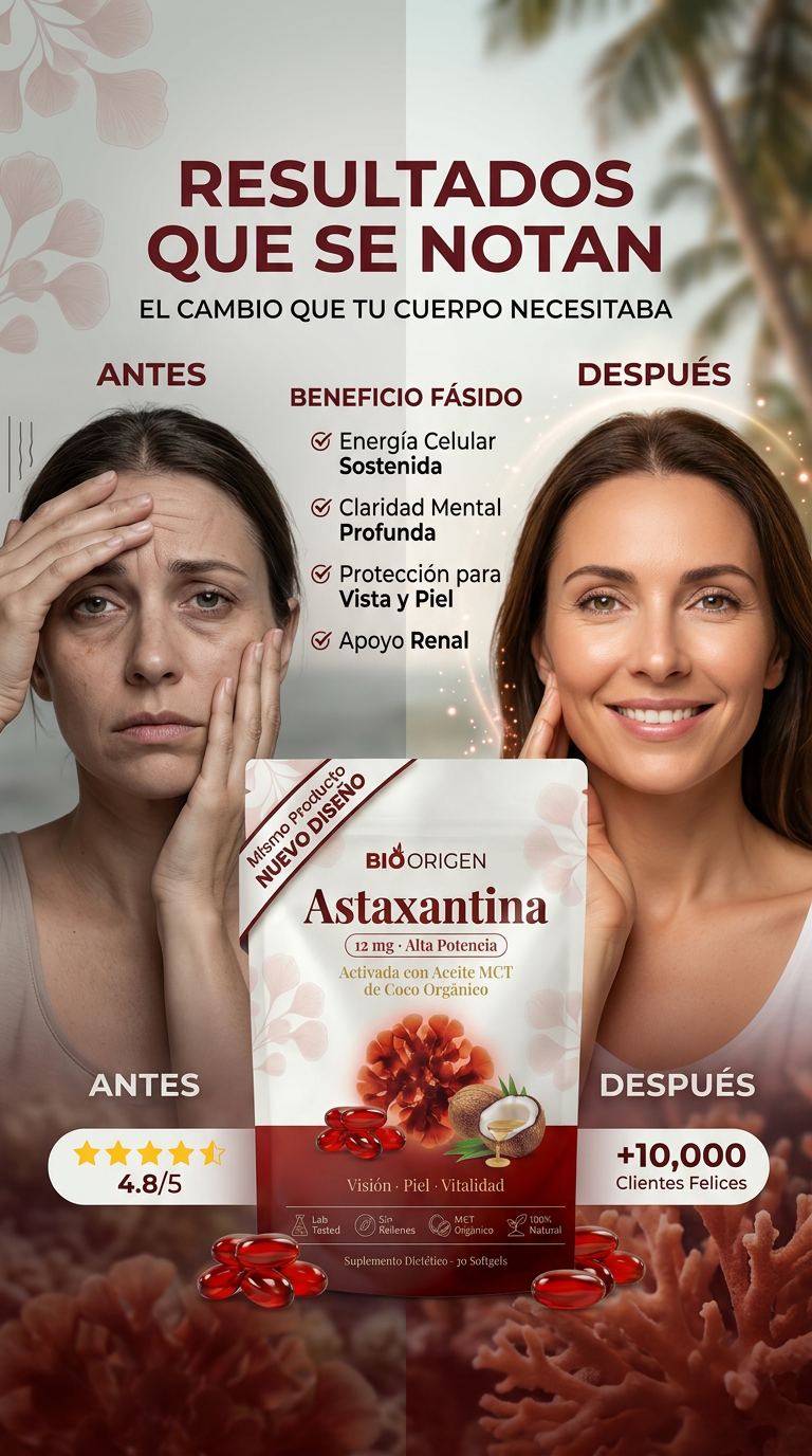AXTASANTINA BIORIGEN — Resultados que se notan