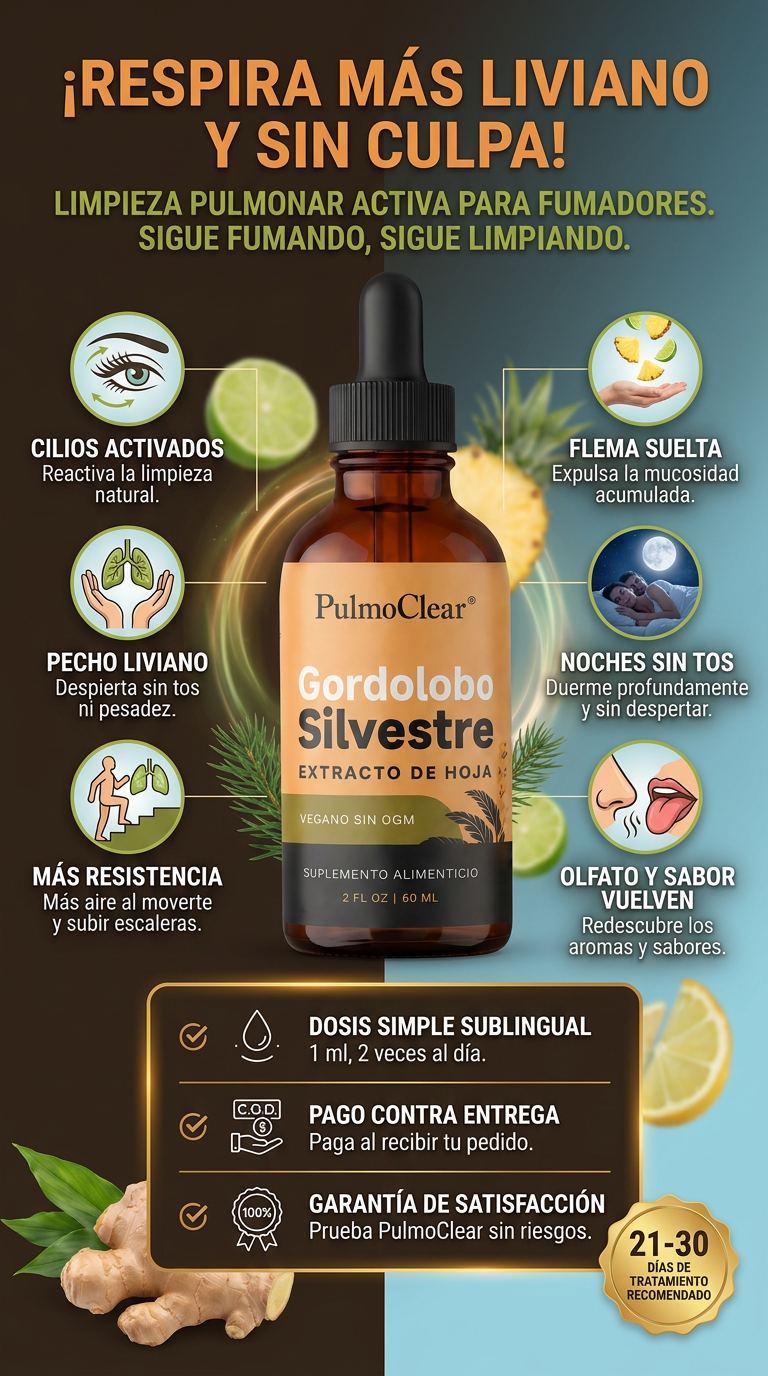 PULMO CLEAR — Beneficio principal
